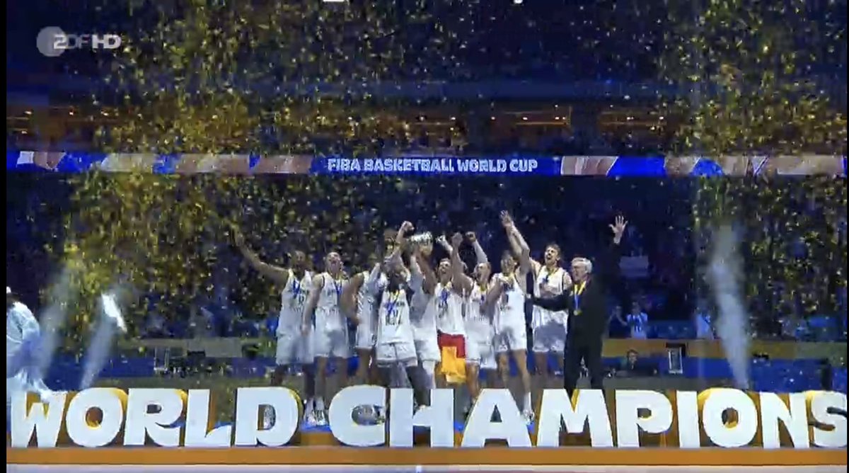 Wie weit es als TEAM gehen kann!
🏀🥇💪🏻
<a href="/DBB_Basketball/">Dt. Basketball Bund</a> #FIBAWC
