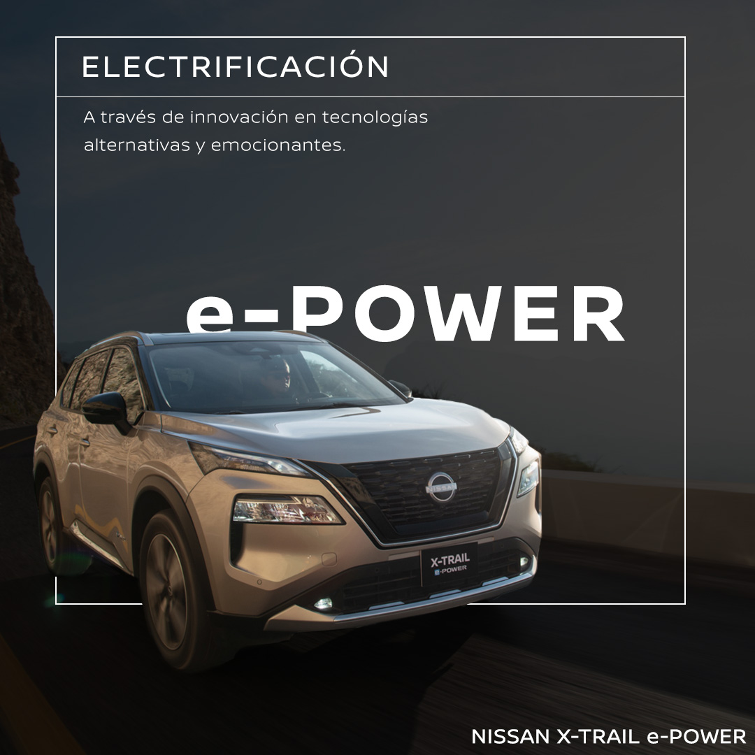 El #DíaDelAutoEléctrico impulsa la creación de autos limpios y eficientes ⚡. Este mes recordamos la importancia de una movilidad sostenible, como #NISSANePOWER, una tecnología que nos brinda una movilidad eléctrica con gran autonomía y aceleración lineal. 🤯 ​
​
#NissanInsiders