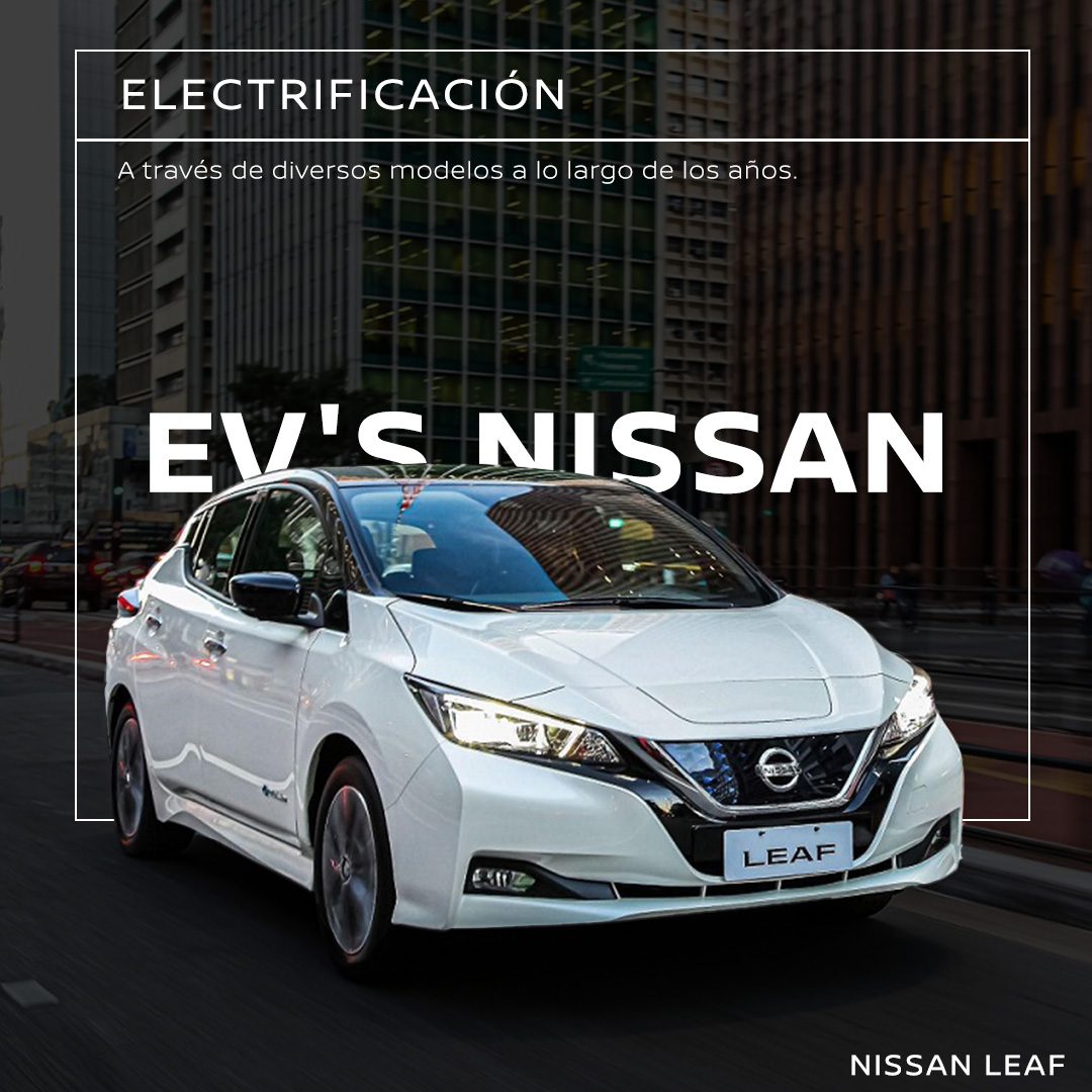 Durante la celebración del #DíaDelAutoEléctrico ⚡️, en #Nissan reafirmamos nuestro compromiso al repasar nuestra historia en vehículos eléctricos. ​
​
Aquí te comparto un ejemplo ⬇️​
​
#EstoEsNissan #NissanInsiders