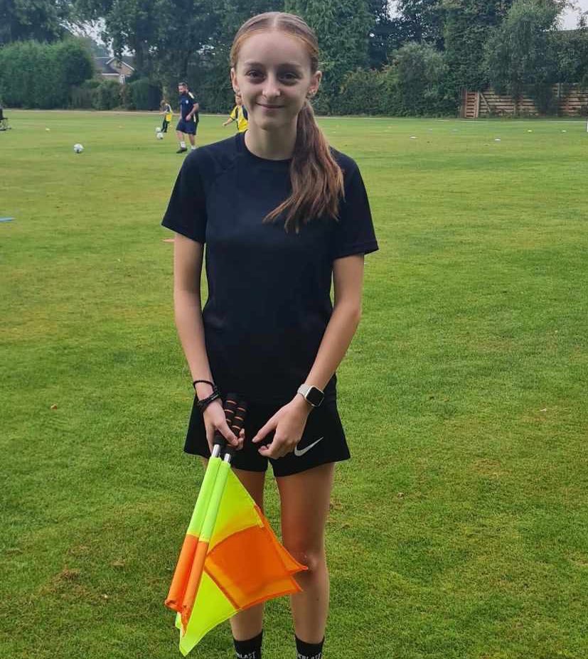 #Shoutout to my daughter Primrose - 14 years old who kick started her referee career this weekend officiated her 1st  games. Proud is understatement - the future is bright if we support our young referees! Well done to all those that ref - without you no game!