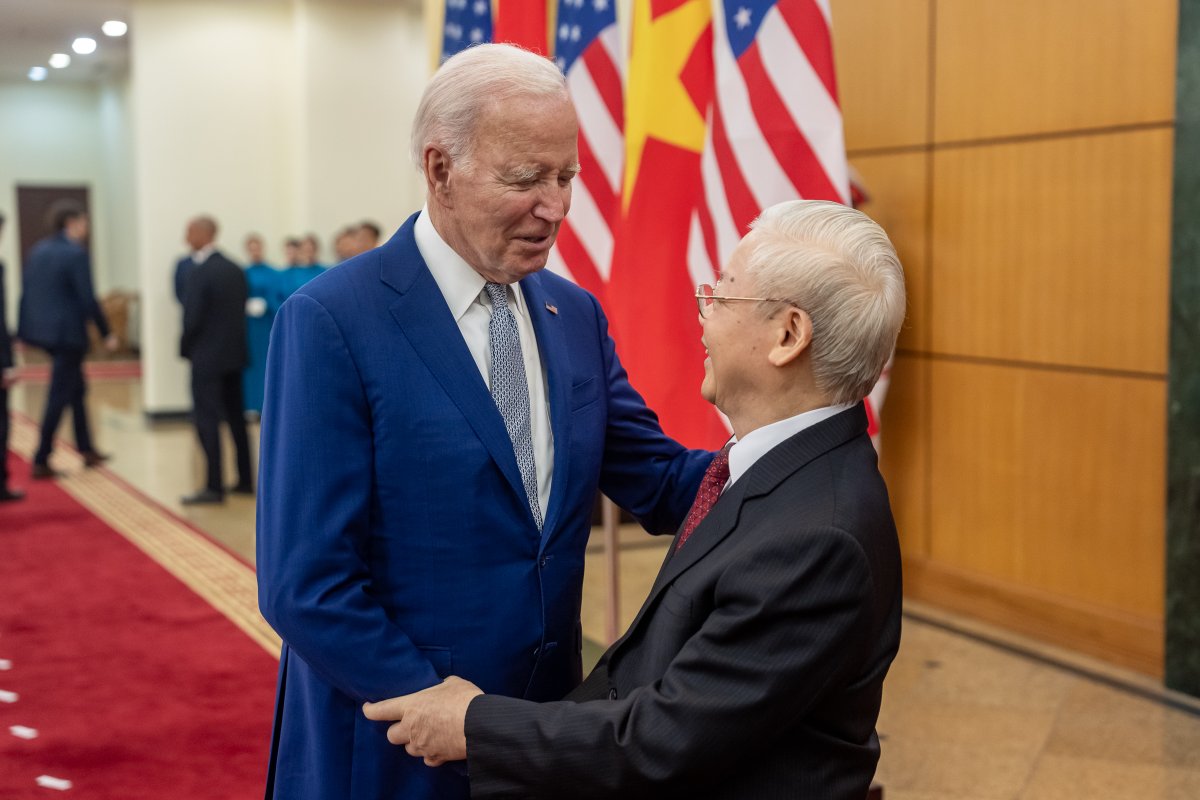 It was great to speak with you, General Secretary. As I said earlier, Vietnam and the United States have an enormous opportunity to be critical partners. I know we can achieve the aspiration both countries share for a future of greater peace, security, and prosperity.