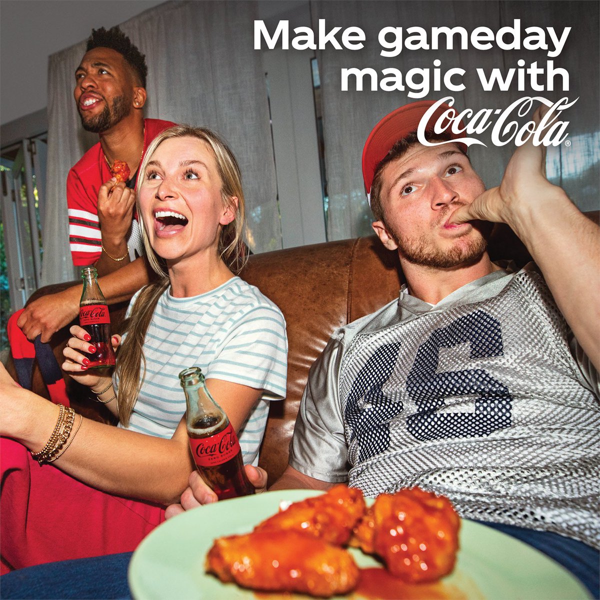 Football Sundays are back! Stay refreshed during every play with Coke Zero Sugar.
