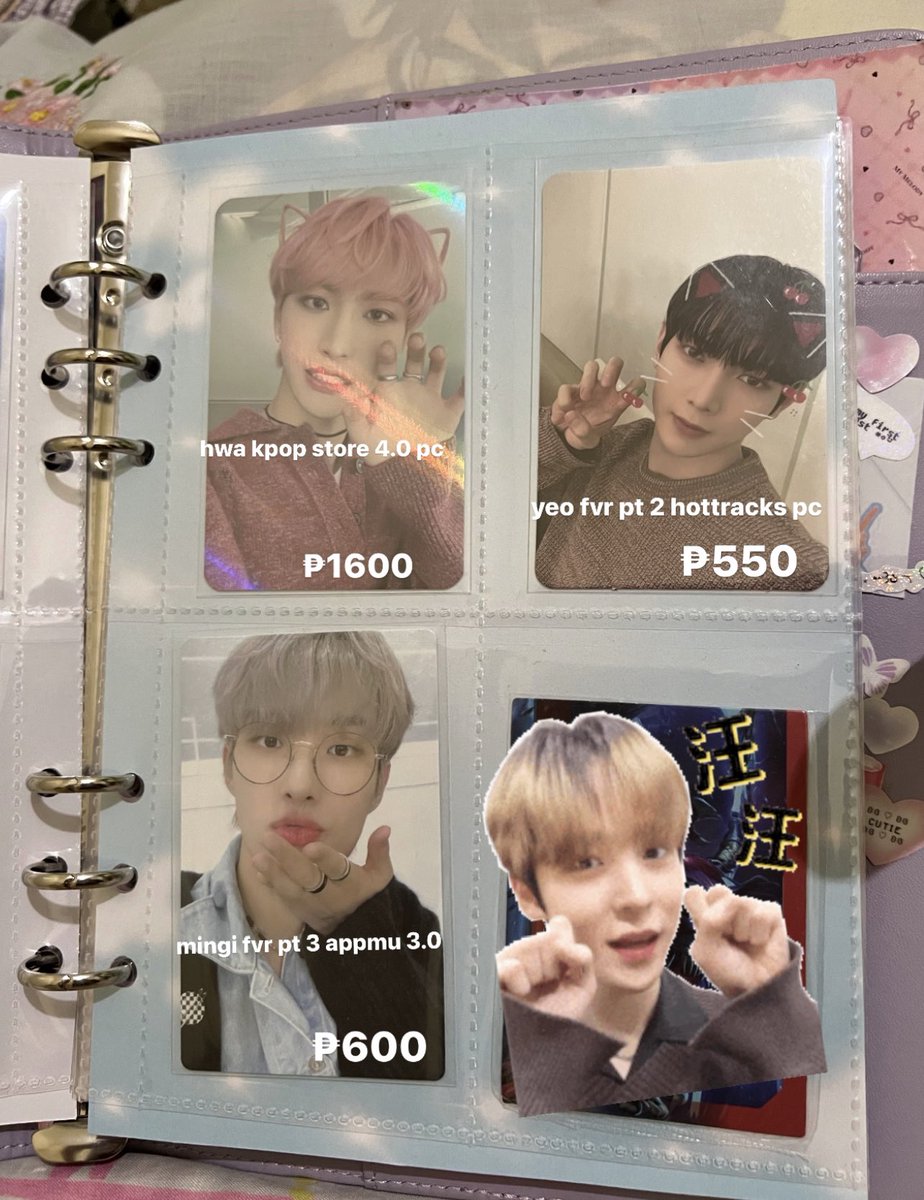 alamatsoup's tweet photo. selling these on d-day!

🐈 yeosang sg 2022, fever pt 1 &amp; 2 hottracks
🐈 jongho fever pt 2 appmu, fever pt 3 everline 5.0
🐈 seonghwa kpop store 4.0
🐈 mingi fever pt 3 appmu

wts lfb ph ateez pc pob fansign onhand

#Break_The_Wall_MNL #Break_The_Wall #ATEEZ #에이티즈 https://t.co/l9Ys2pAztt