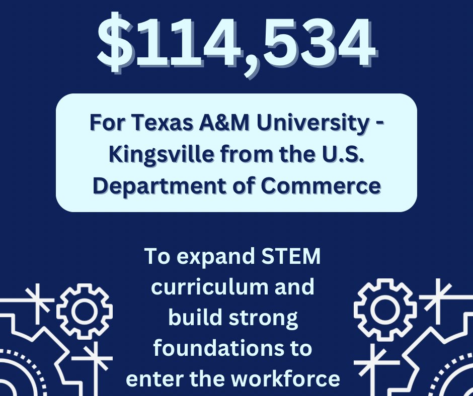 Congratulations to @JavelinaNation for receiving $114,534 from @CommerceGov to support STEM education and our workforce!