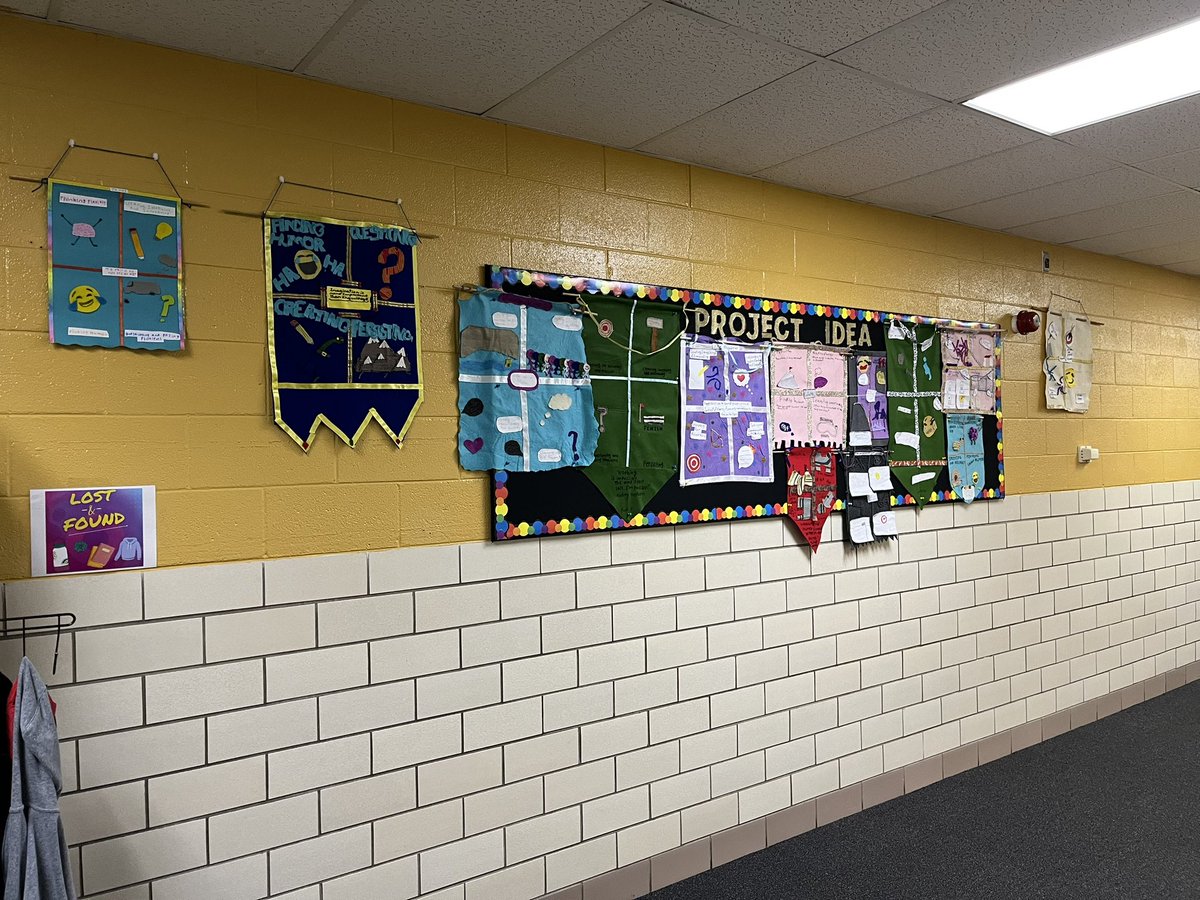 ElmwoodKreiling's tweet photo. #5PI finished #HabitsofMind banners to showcase which habits are used most often! Check out their artistic abilities! ❤️ #elmwoodeagles #lovemystudents #elevate203 https://t.co/1uea2ee6Ga