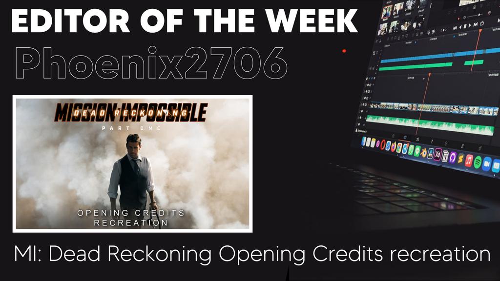 EditorsTalk's tweet photo. Editor of the week- Phoenix2706
https://t.co/YvUxmeEsIo https://t.co/cKIqTH6eP5