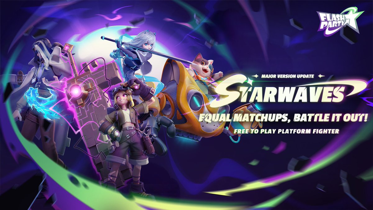 For the new major update, <a href="/PlayFlashParty/">Flash Party Official</a> gave me 20 redemption codes for a giveaway which include Aura chests and a chance to receive 7500 lucky coins! To enter the giveaway, just retweet this tweet and the winners will be randomly selected on September 13th 🙂