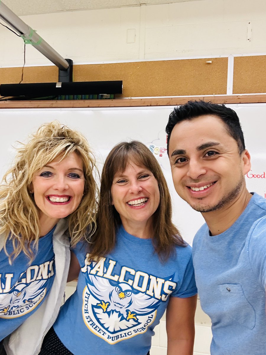 The Falcon’s have landed! We are ecstatic to welcome back our staff and students. Going to be an amazing year!  #fitchproud <a href="/dsbn/">District School Board of Niagara</a>
