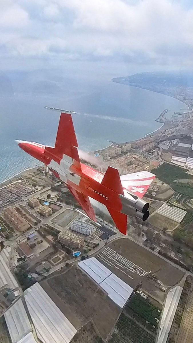 Thank you for visiting the shows for the Torre del Mar Airshow 2023 | @vbs_ddps We are looking forward to the Malta International Airshow on 23-24 september 2023. #patrouillesuisse #swissness #swissairforce #airshow #schweizerarmee #TorredelMarAirshow #maltairshow © VBS/DDPS