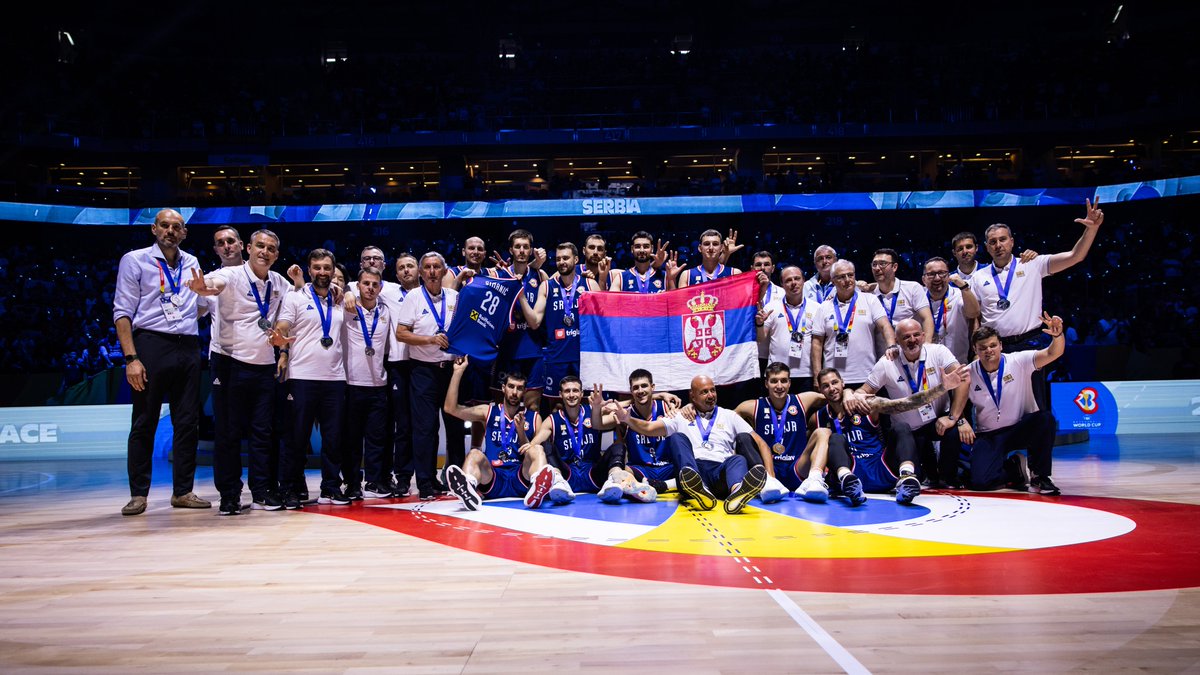 What a team.
What a tournament.

So much respect to Serbia for this amazing #FIBAWC 2023 campaign!

The country could not be more proud. 🇷🇸