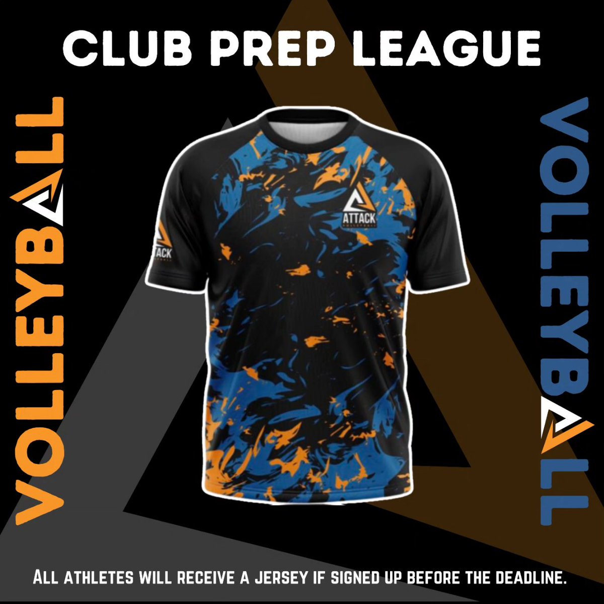 attackvllybll's tweet photo. The Club Prep League will have 4 teams, each with their own awesome jerseys.

This beautiful jersey pays homage to Coach Ard's Dutch roots.

To be eligible to receive a jersey, you must register before Oct 1!

Register at https://t.co/Jzzx1Th9BY https://t.co/ACrx4aGpem
