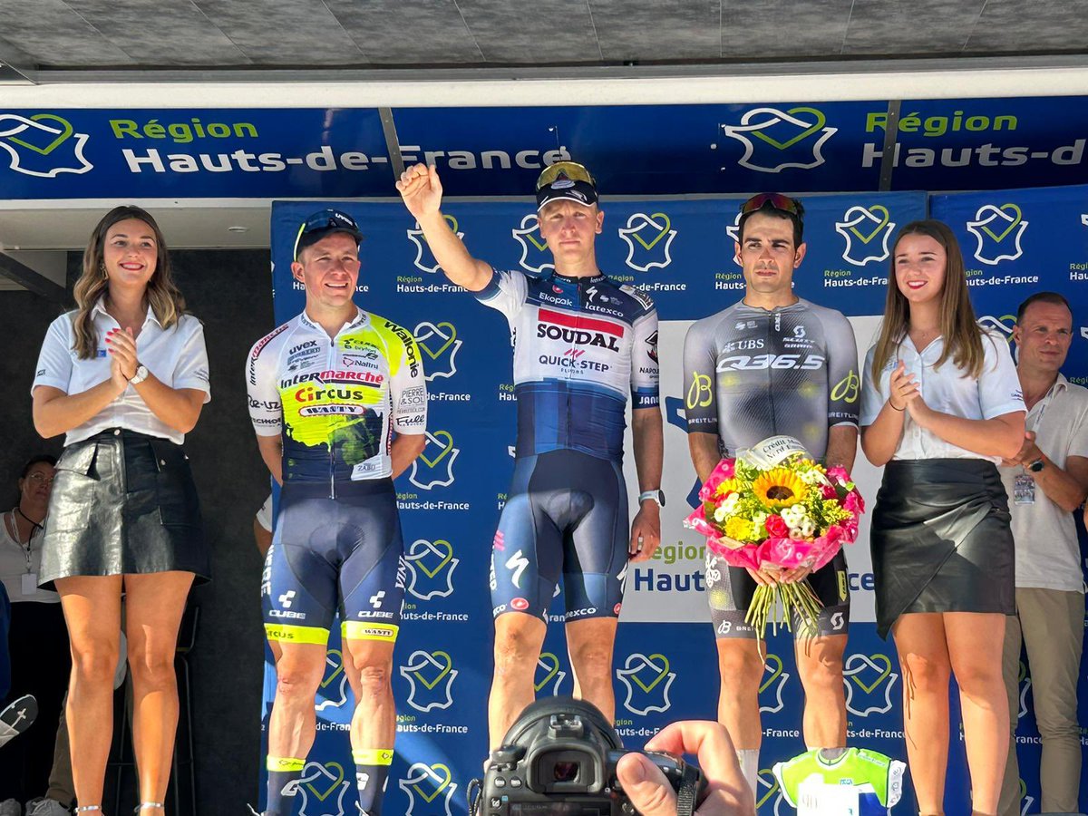 🇫🇷 #GPFourmies

In France <a href="/moschettiteo/">Matteo Moschetti</a> sprinted to a stellar 🥉

Congrats Matteo 👏