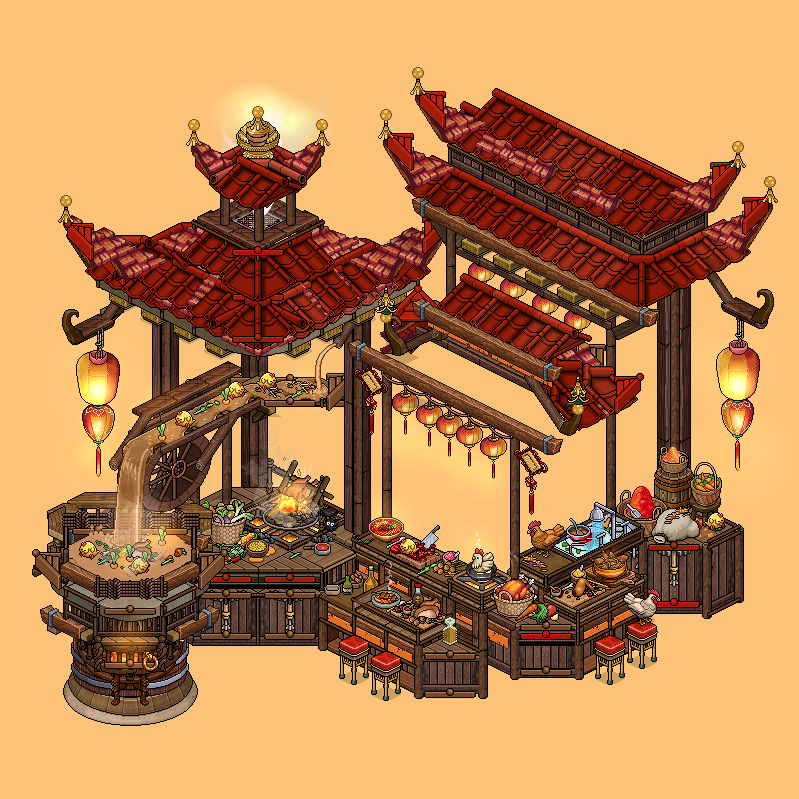 Chinatown Chicken Noodle Soup🐥🍗🍜 on <a href="/habboxfrance/">Habbox</a>