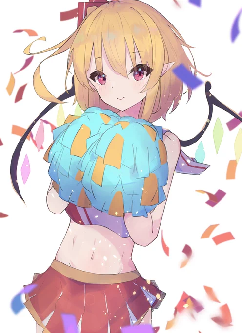 チアガールフランちゃん#東方Projiect #フランドール・スカーレット 