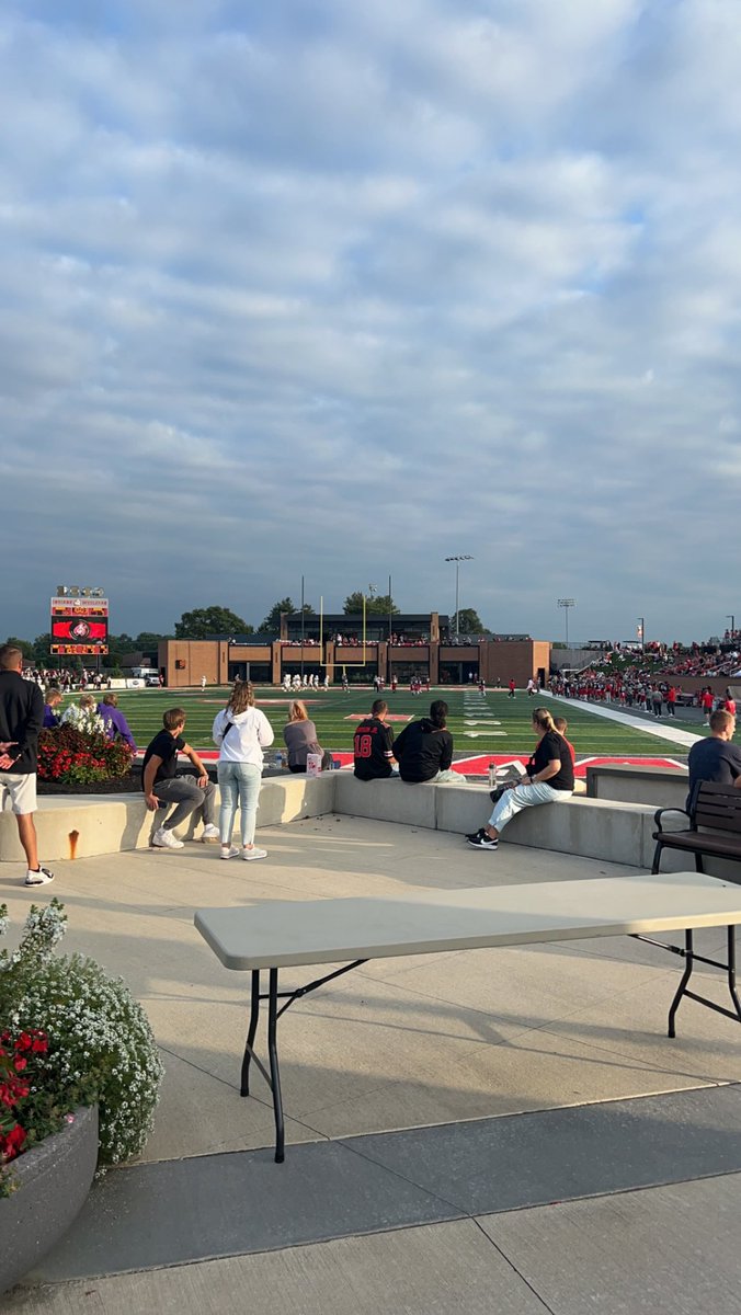 Thank you <a href="/Coach_Crisp/">Spencer Crisp</a> for the invite. Had a great time at the <a href="/IndWesleyan_FB/">Indiana Wesleyan FB</a> game yesterday.

<a href="/UnityFootball/">UnityFootball</a> <a href="/EDGYTIM/">Timothy “EDGYTIM” OHalloran</a> <a href="/PrepRedzoneIL/">Prep Redzone Illinois</a> <a href="/travispalmer7_/">Travis Palmer</a>