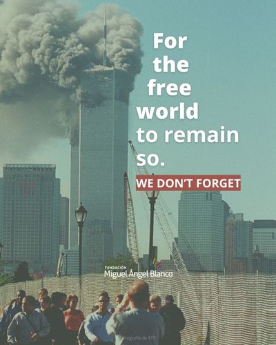 Hoy recordamos que hace 22 años se produjo el mayor atentado de la historia contra Occidente.

Para que el mundo libre lo siga siendo, no olvidemos.

#11september #11S #torresgemelas

<a href="/Sept11Memorial/">9/11 Memorial & Museum</a>