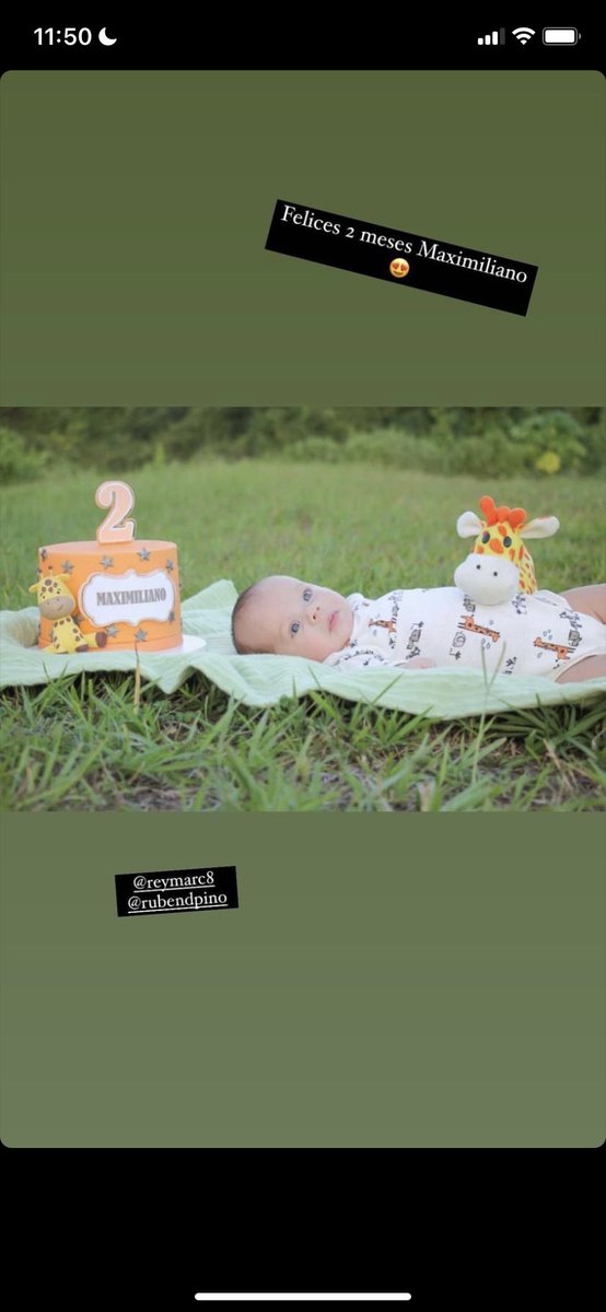 Rubenpinoa's tweet photo. Hoy... mi nieto Maximiliano celebra 2 meses de nacido... DTB!👍♥️ https://t.co/7WwNTvb68f