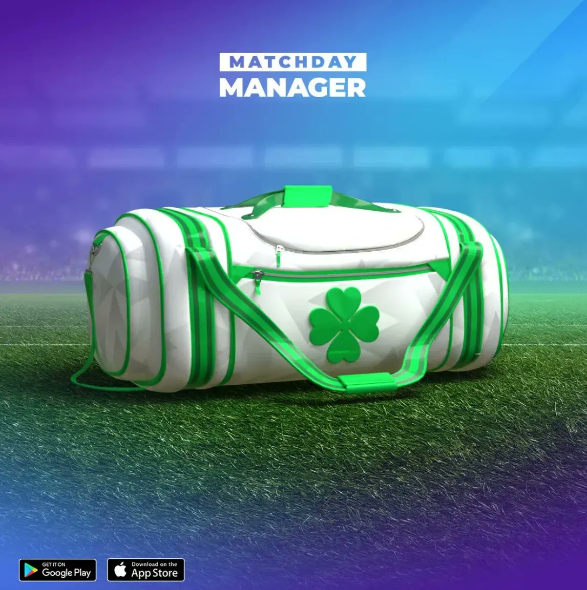 MatchdayManager's tweet photo. 🍀⚽️ Fortune favors you in Matchday Manager! May each pass, every shot, and all decisions steer you toward triumph. Step onto the pitch and leave an indelible mark on the football realm! Best of luck, managers! 🍀🏆 

📲 https://t.co/c6ogiLwRf4 https://t.co/Zy3UDeFNAi