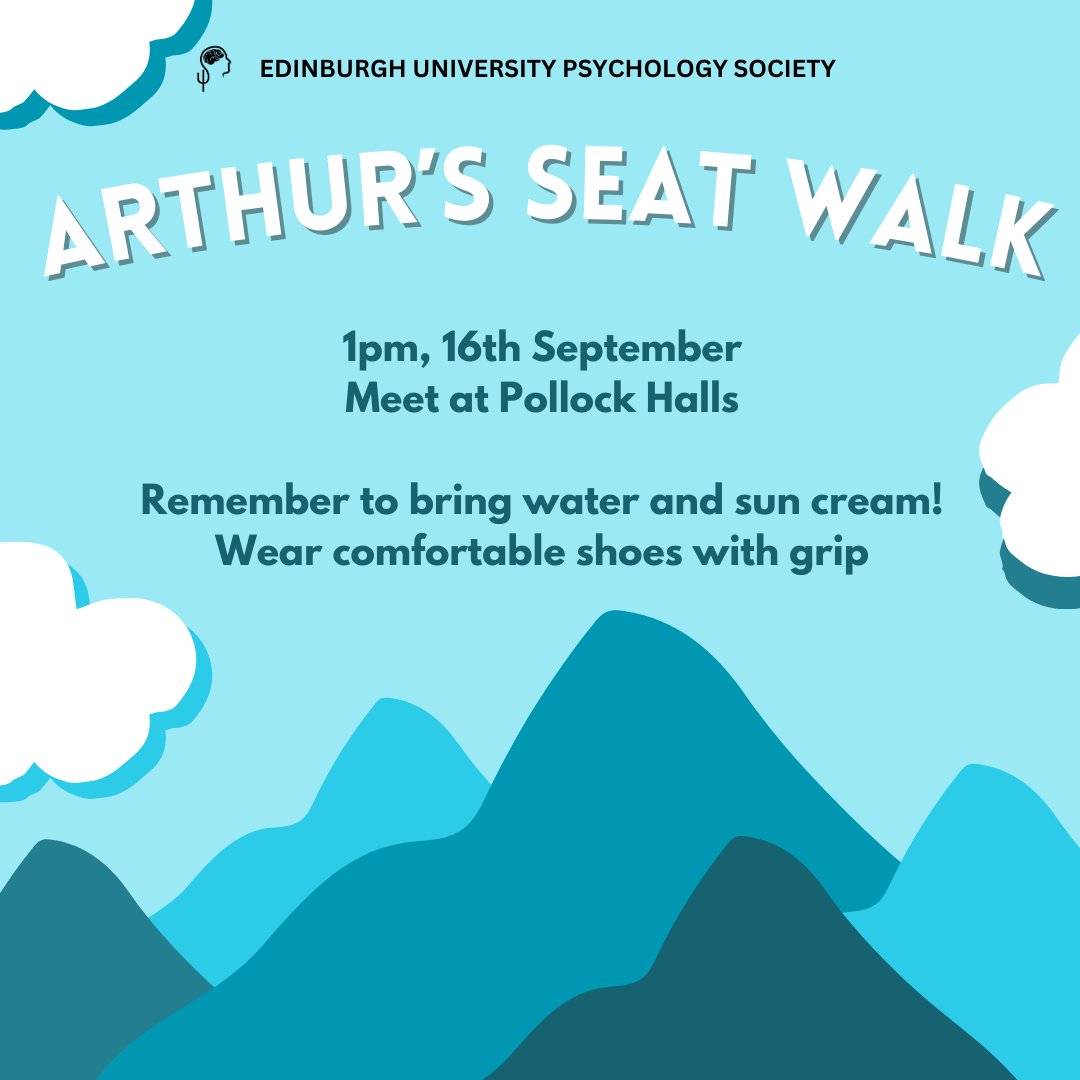 University of Edinburgh Psychology Society tweet media