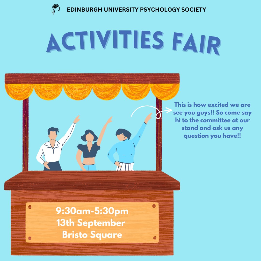 University of Edinburgh Psychology Society tweet media