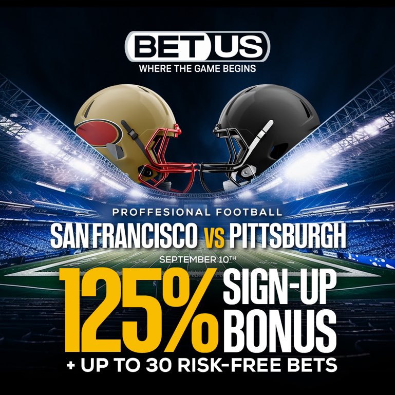 SmashOdds's tweet image. FULL SLATE NFL IS BACK! Join BET US to get 125% of your money back in Bonus play! #freeplay #NFL #betting #gambling
 bit.ly/smashtheodds