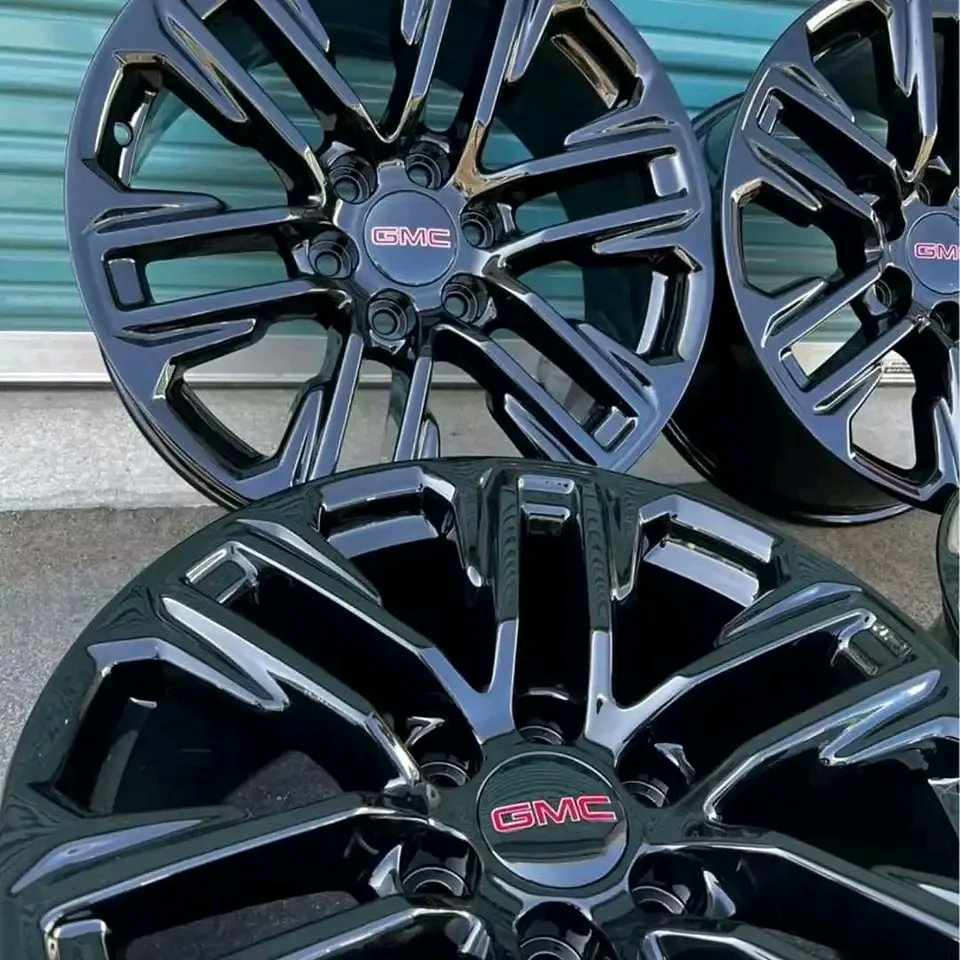 ObsPart's tweet image. Set of 20” GMC Sierra Yukon OEM Factory Wheels / Rims. 
These will fit all 6 Lug Chevy &amp;amp; GMC Trucks and SUV
Tahoe Sierra Yukon Suburban Escalade Silverado 
Available for pickup and delivery