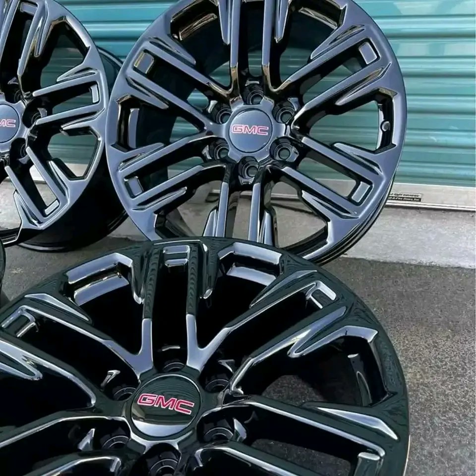 ObsPart's tweet image. Set of 20” GMC Sierra Yukon OEM Factory Wheels / Rims. 
These will fit all 6 Lug Chevy &amp;amp; GMC Trucks and SUV
Tahoe Sierra Yukon Suburban Escalade Silverado 
Available for pickup and delivery