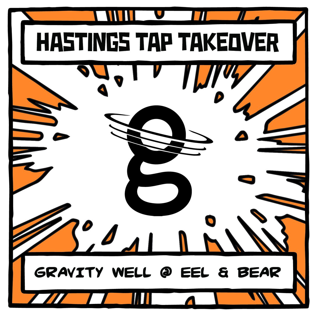 Haze fans rejoice, as next up we have another purveyor of exquisite juice: it's GRAVITY WELL at EEL &amp; BEAR 🍻