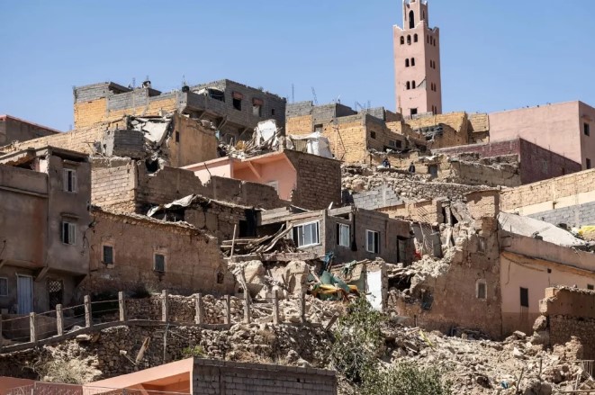 IndianaOrtega_'s tweet photo. Piden a residentes marroquíes cerca del epicentro del terremoto que permanezcan en campamentos improvisados durante al menos una semana. https://t.co/KZhwKaE9lg