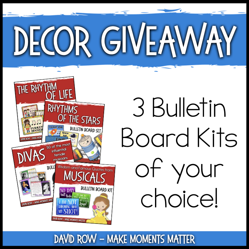 Weekend giveaway!  Each winner will get to choose three bulletin board kits from my TPT store.  

Enter the giveaway: promosimple.com/ps/2866d/weeke…

All my bulletin board kits: bit.ly/461wCPk