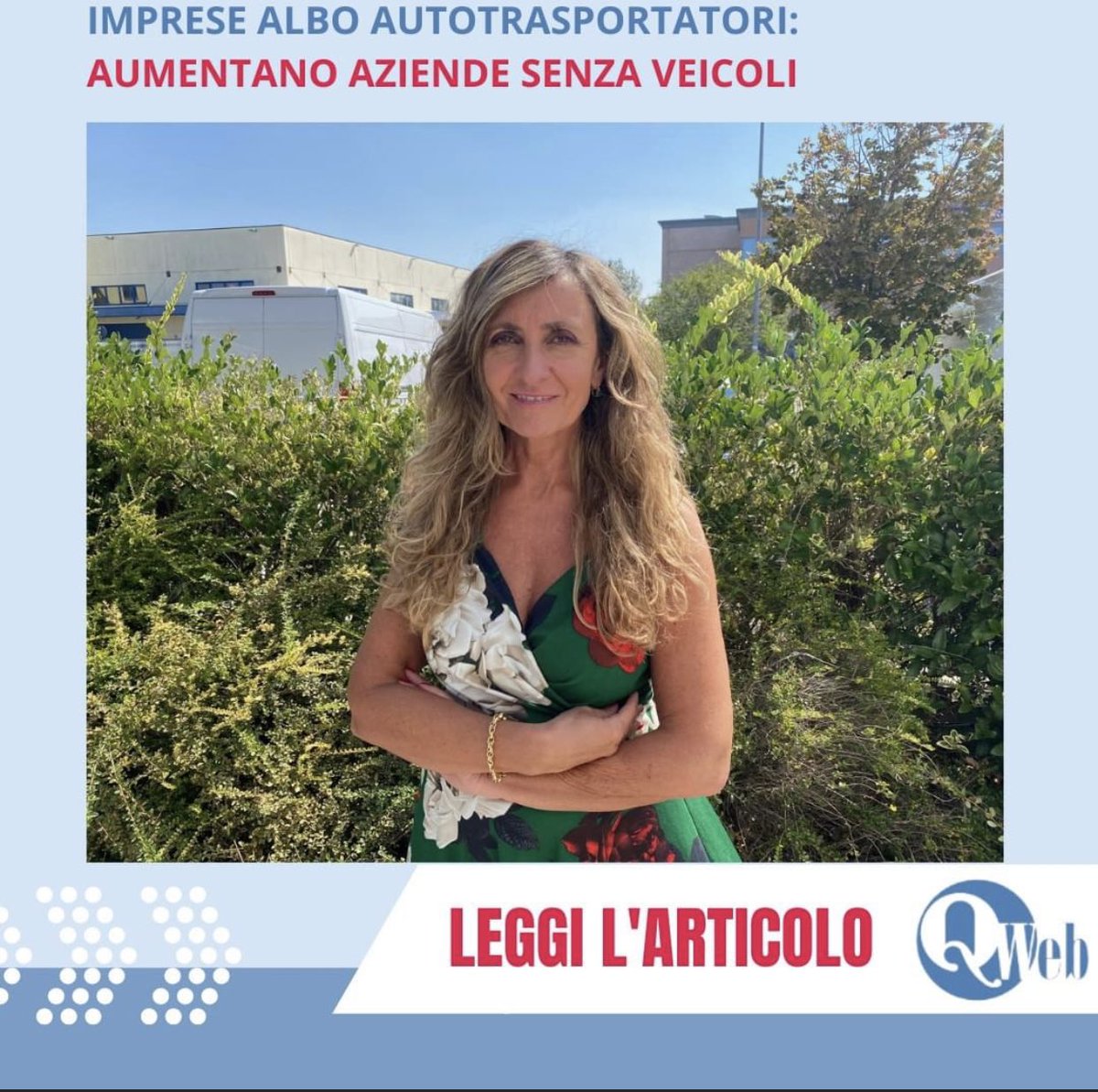 Ruote Libere: Cinzia Franchini nell'Albo dei trasportatori aumenta del 6% il numero delle aziende senza veicoli: #autotrasportatori #albo #registroimprese #requisiti #ruotelibere #cinziafranchini #quotidianoweb quotidianoweb.it/economia/impre…