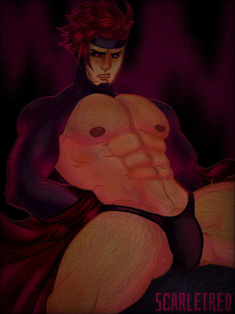 SRed616's tweet photo. GIRL DINNER

#MarvelComics #NSFW #Gambit #Remylebeau #MarvelNSFW #nsfwart https://t.co/mjqDKdujmS
