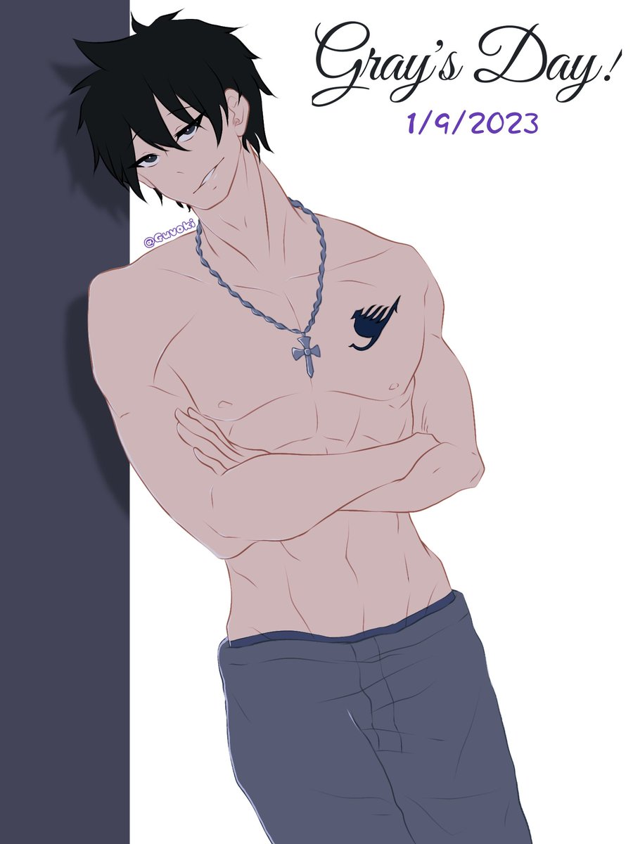 Super late Gray's Day drawing 💥🫣
Looking at his Wife obviously🤭
#グレイの日 #grayfullbuster #anime #FairyTail #fanart #grayday