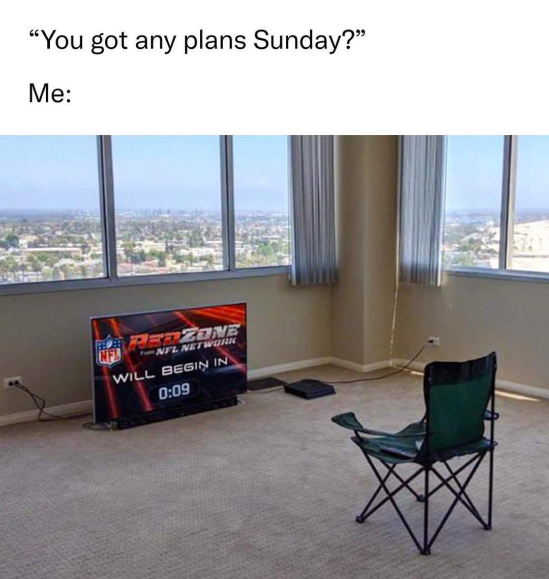 Yay NFL Sundays are back!