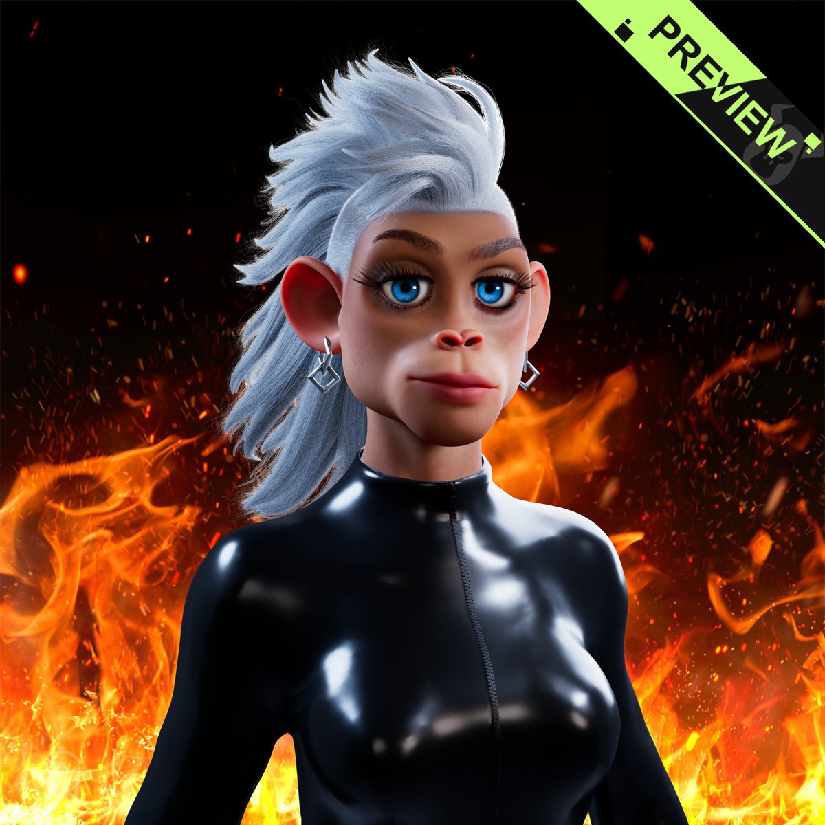 MaxiXmeta's tweet image. GM!
#ApeTraitOfTheDay 

Fashion is the armor to survive the reality of everyday life. @Prada 

@TankMan33169 
@antmonge_x