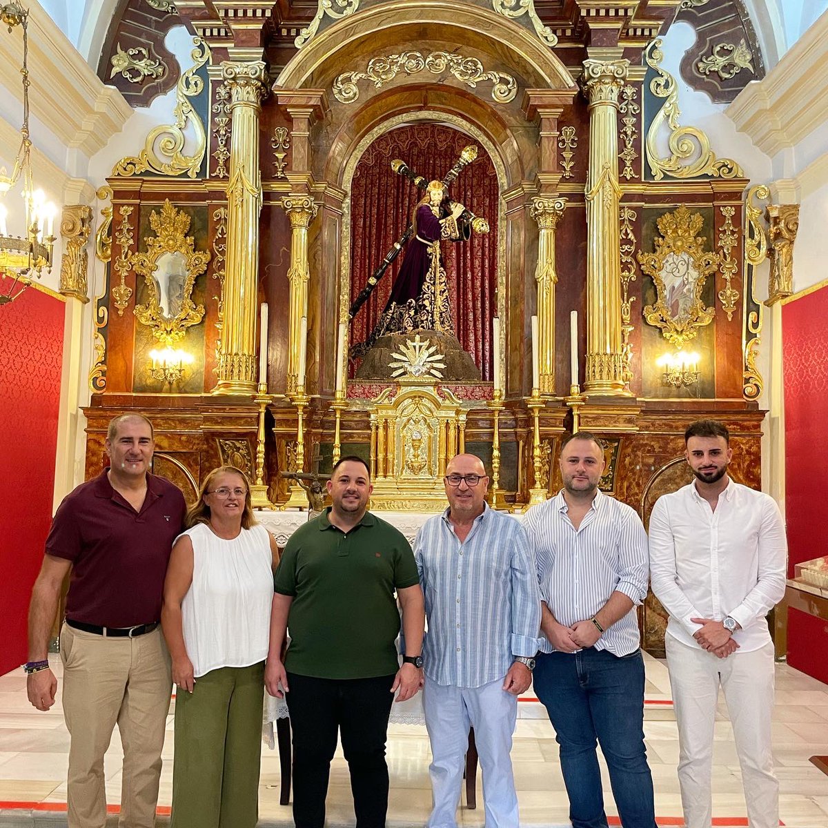 📣 𝐌𝐈𝐄𝐑𝐂𝐎𝐋𝐄𝐒 𝐒𝐀𝐍𝐓𝐎 𝟐𝟎𝟐𝟒

A través de estas líneas anunciamos que el próximo Miércoles Santo tendremos la gran suerte de acompañar musicalmente a Nuestro Padre Jesús Nazareno de Huercal-Overa en su estación de penitencia. 

Será un honor ser la música del Señor.