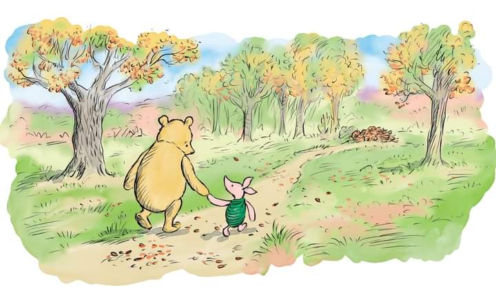 gregcatarino1's tweet photo. "Piglet noticed that even though he had a very small heart, it could hold a rather large amount of gratitude.” —A.A. Milne

(art: E.H. Shepherd) https://t.co/ul7aOKffeg