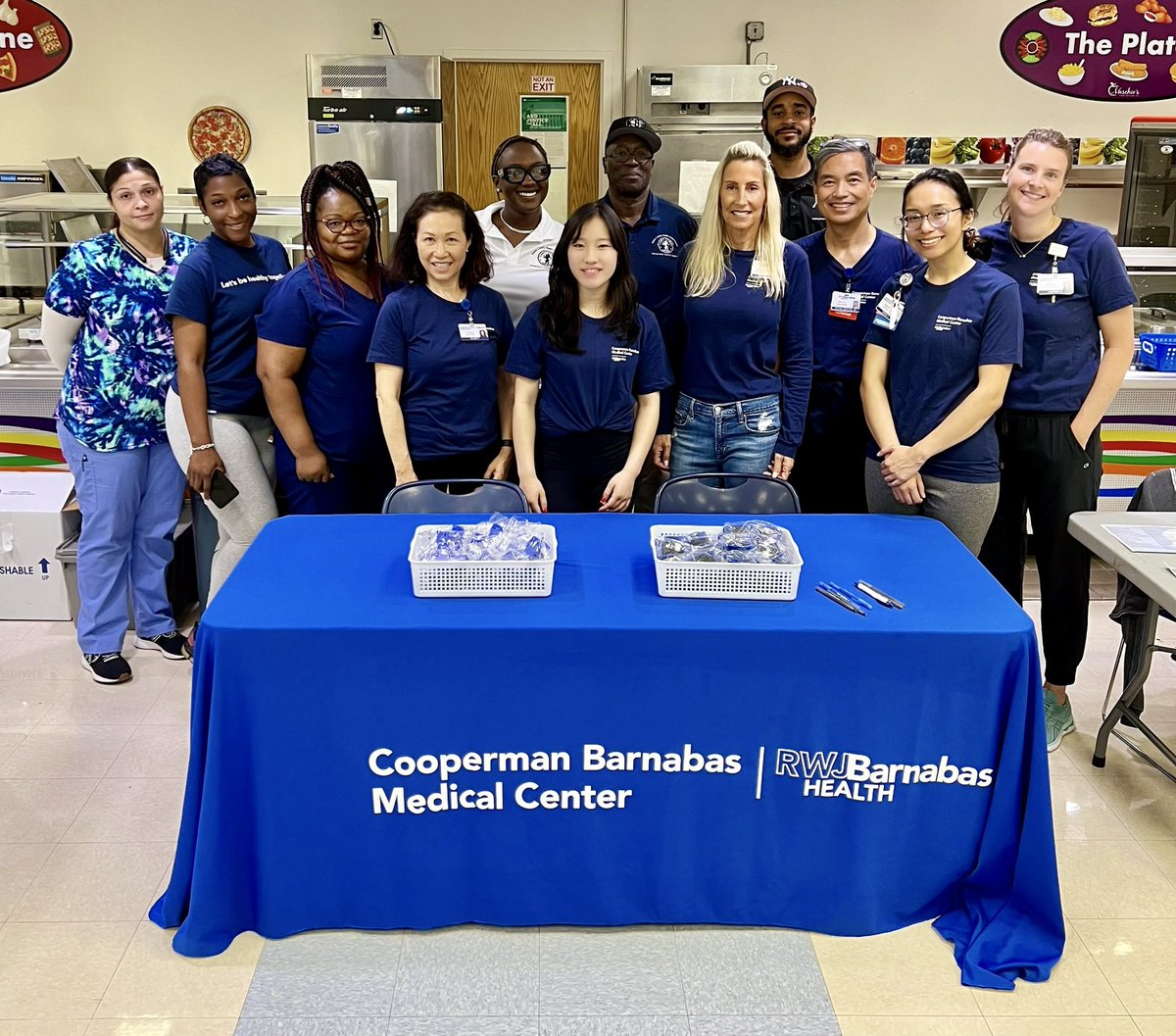 NJAsianHealth's tweet photo. We are at West Orange Health and Wellness Summit with the Cooperman Barnabas Medical Center team!
#HealthandWellnessSummit
#WestOrangeNJ
#CoopermanBarnabasMedicalCenter
#CenterforAsianHealth https://t.co/BIl5t39lWr