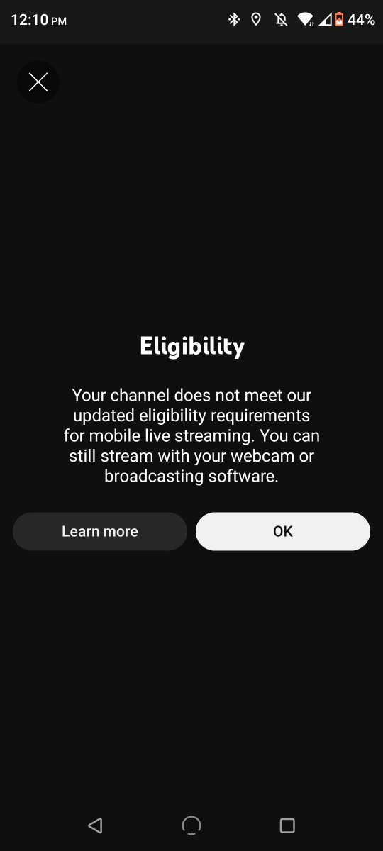 HowieSimmons2's tweet photo. @TeamYouTube  you people need to fix this my account does meet the requirements https://t.co/79mwydkuhJ