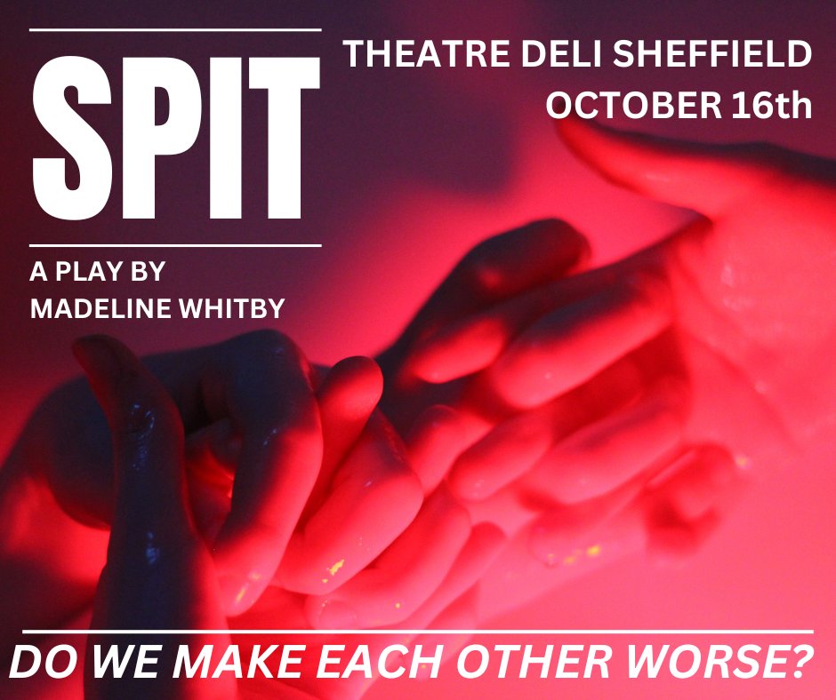 mudskipperTC's tweet image. We're very happy to announce our first production!
SPIT by Madeline Whitby will be at Theatre Deli Sheffield on October 16th.

Keep an eye out for more info soon!

#theatre #newwriting #sheffield #emergingartists #emergingartist