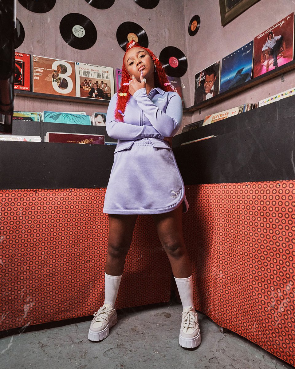 sportsceneSA's tweet photo. The Queen of Puma after winning Puma Put Me On, Holy Alpha aka Mama Ghost is the rising start of Hip Hop.
sportscene is the House of Brands. Shop Holy Alpha's fit in-store & online on Bash: https://t.co/m94NUWaCfQ
#RecordStoreVibes #StreetwearFinds #Houseofbrands #sportscene https://t.co/6DXrRWdGNg
