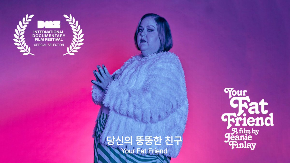 yrfatfriendfilm's tweet photo. Hello South Korea! Weโre very excited to announce that @YrFatFriendFilm and its director, @jeaniefinlay will be at @DMZDocs for its Asian premiere on 16th & 18th September. #DMZDocs https://t.co/xiA8quuq6a https://t.co/WTfPpLxLTR