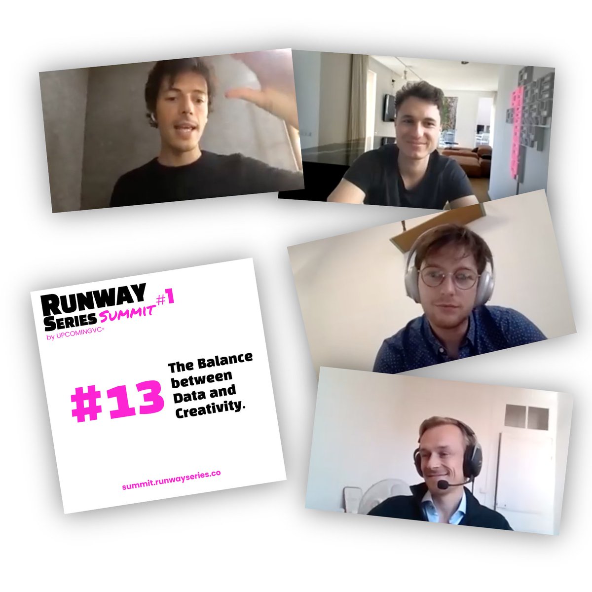 The 13th audio replay of the "<a href="/runwayseries/">RUNWAY SERIES | VC & web3 podcast</a> summit" is now available !

"Data &amp; Creativity", with

<a href="/ODesmoulin/">Olivier Desmoulin</a> when @ Cappuccino, now <a href="/sush_app/">SUSH • virtual pets</a>)
<a href="/alex_schmitti/">Alexander Schmitt</a> (when at @ CherryVC, now <a href="/lightspeedvp/">Lightspeed</a>)
<a href="/Kvbrgs/">Kevin Bourgeois</a> (<a href="/SupermoodTeam/">Supermood</a>)
<a href="/FiessEdouard/">Fiess Edouard</a> (<a href="/navilyapp/">Navily</a>)

🎧podcasters.spotify.com/pod/show/upcom…