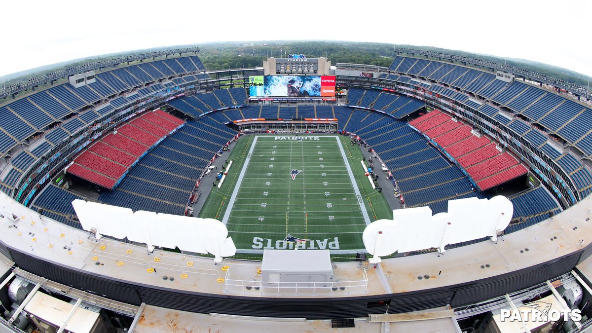 Views from the new lighthouse 😍

<a href="/GilletteStadium/">Gillette Stadium</a> | #ForeverNE