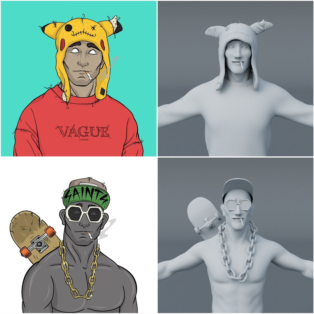 St. KC Montero | Founder | Saints | CHUMPZ tweet media