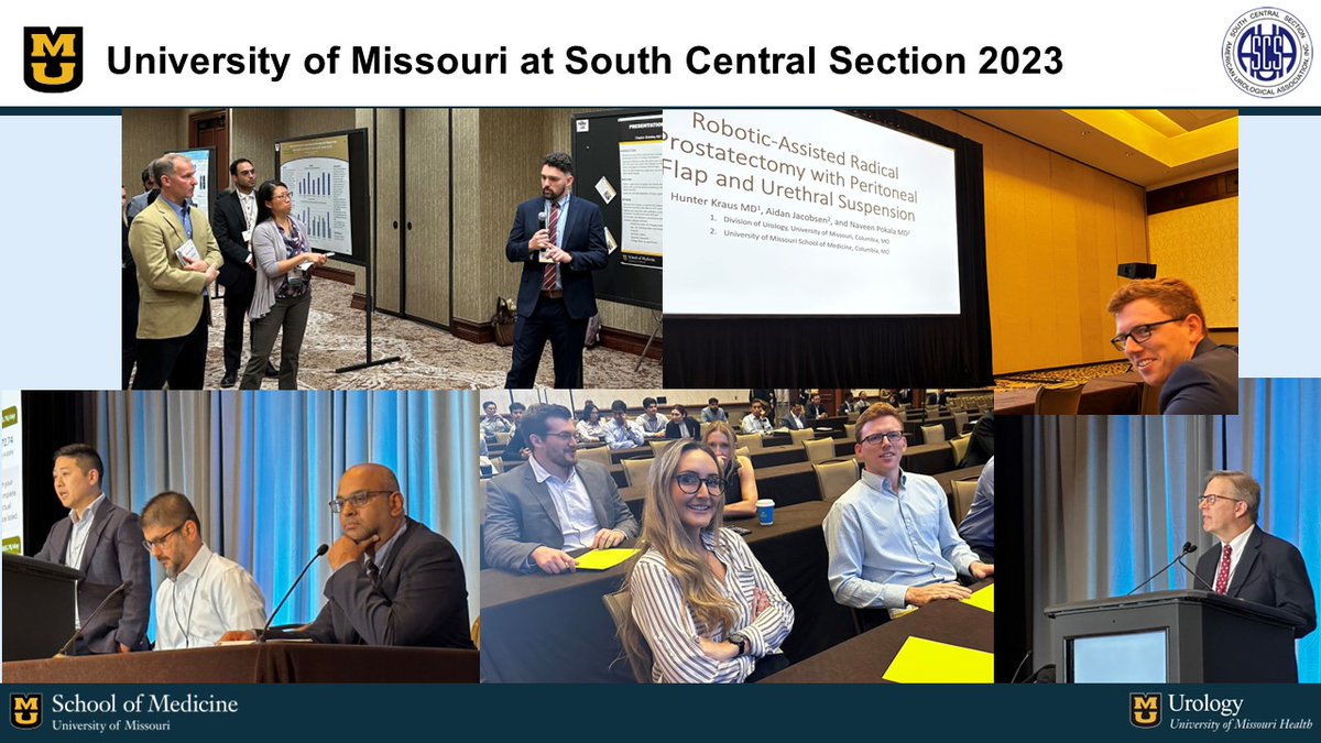 Wrap up from #scs2023: Mizzou Proud to see so many former and current medical students, residents, and faculty contributing to a great social and scholarly meeting.