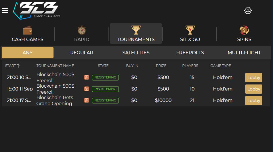 BCBerc20's tweet photo. Due to the schedule change for our Grand Opening Event, we've added 2x $500 freeroll tournaments for everyone to play today and tomorrow. 

No $BCB holdings required, just sign in via https://t.co/BG3synYHWO and register for either competition!

$BCB #Poker #GambleFi #casino https://t.co/Vp1DNXi7G8