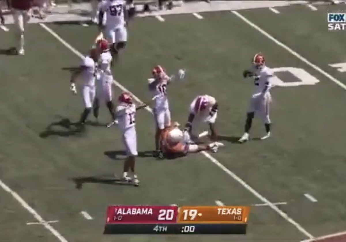 But this was ok? #HookEm #TexasLonghorns