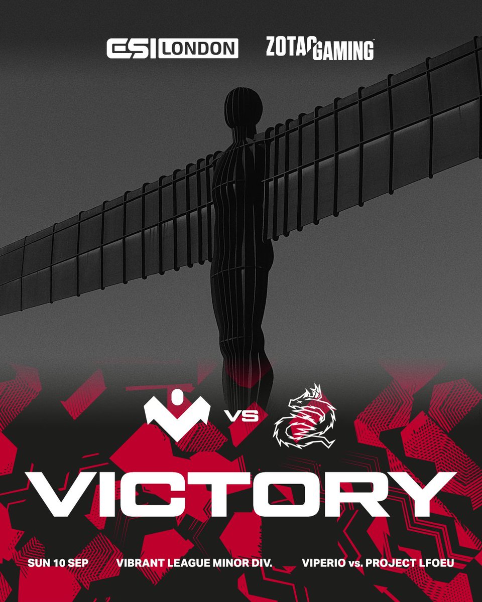 viperioesports's tweet image. A stellar performance from @CreedzR6 &amp;amp; our R6S team sees #TheAngels take our 3rd victory of @Vibrant_League Minor Division, 7-1 versus @ProjectLFO_EU.