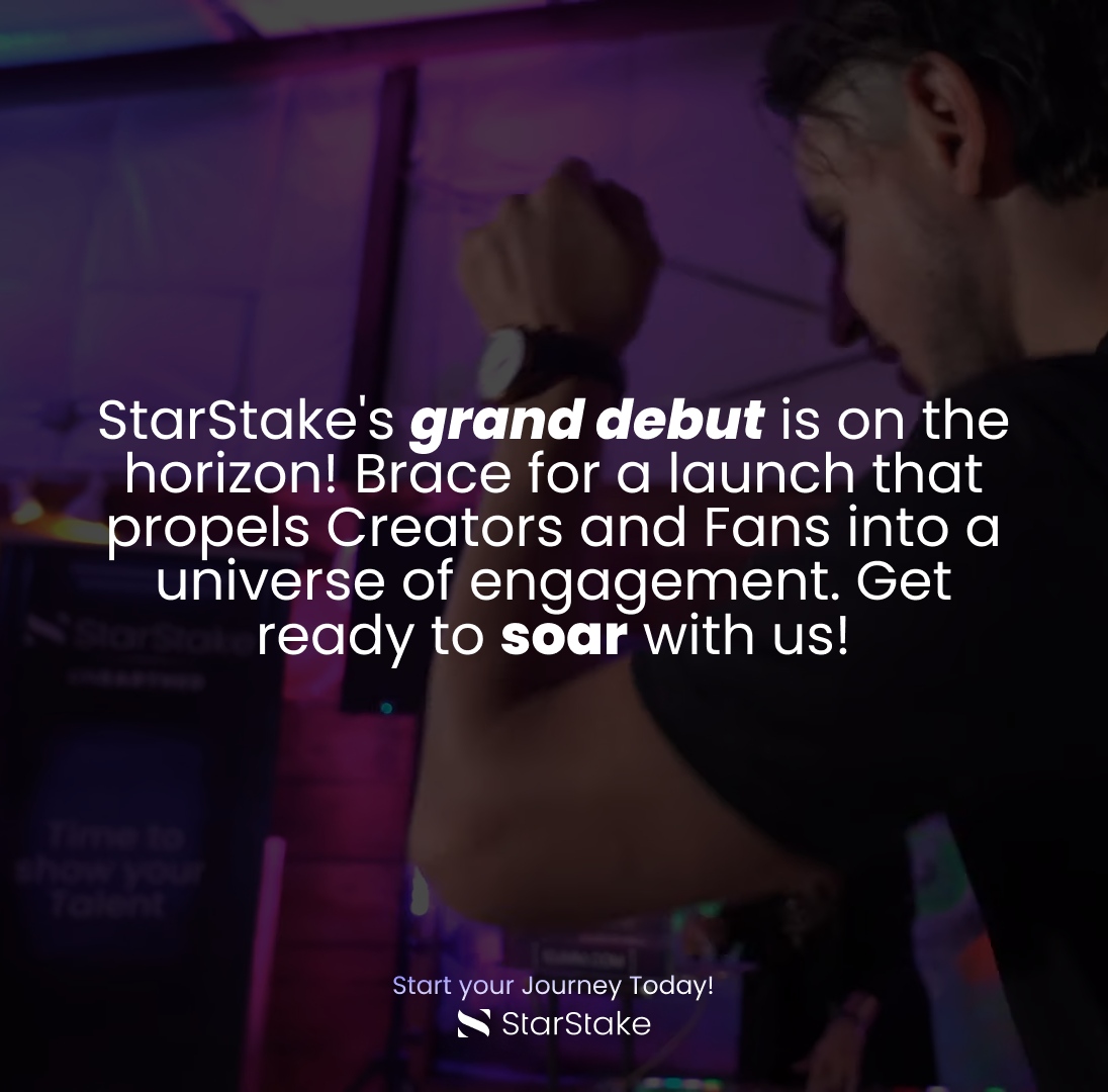 Dream big, shine bright, and let #StarStake be your guiding light! 🌠 If you could collaborate with any creator on our platform, who'd it be? Tag 'em! #DreamCollabs